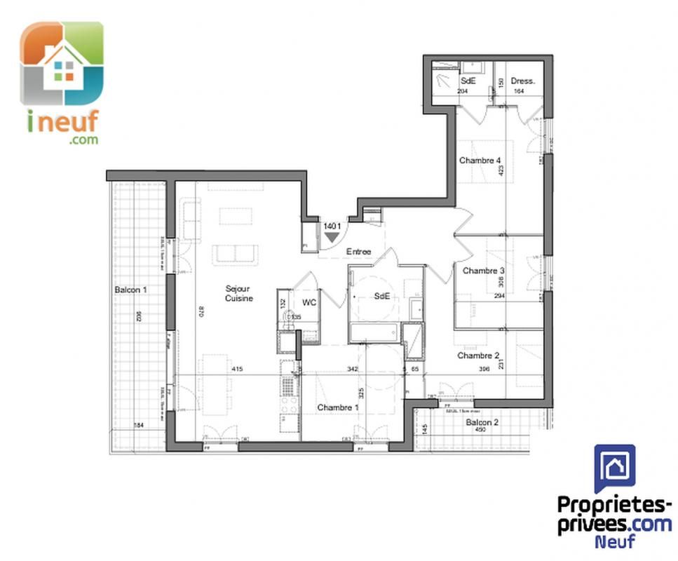 VILLEFRANCHE-SUR-SAONE Appartement Villefranche Sur Saone 5 pièce(s) 103 m2 3