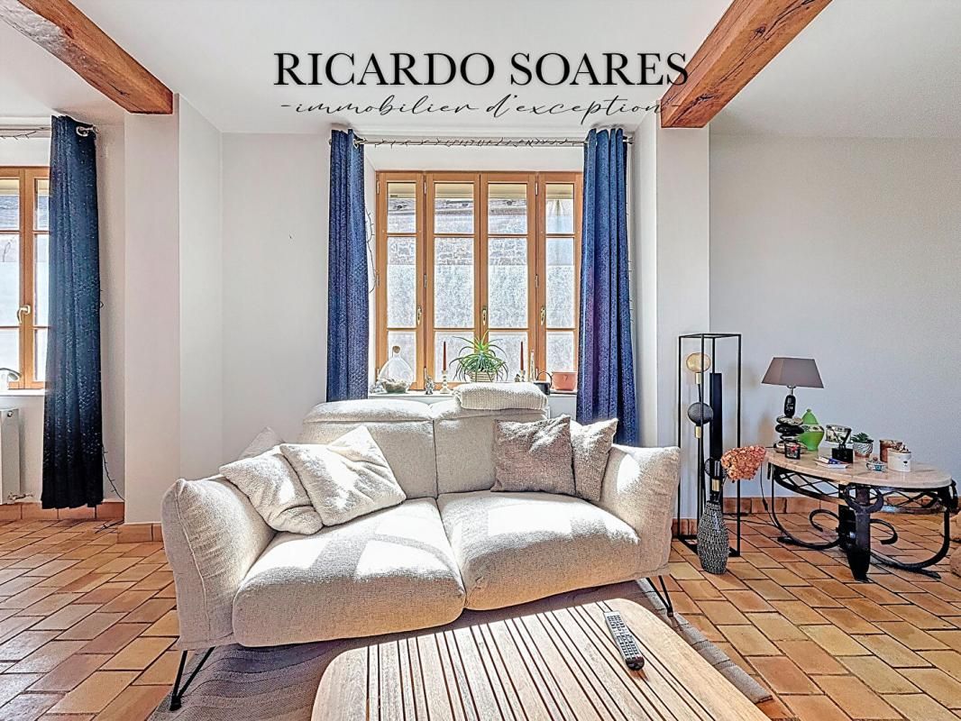 SENLIS LONGÈRE RÉNOVÉE EN 2016 / 160m2 AU SOL / 3 CHAMBRES / SEJOUR 45m2 / GARAGE / TERRAIN 1015m2 4