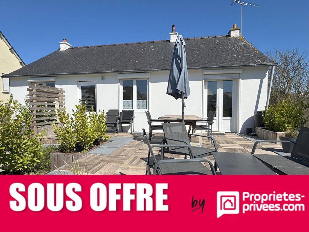 L armor Pleubian , MAISON DE PLAIN-PIED AVEC JARDIN ET GARAGE, À 800 M DE LA PLAGE