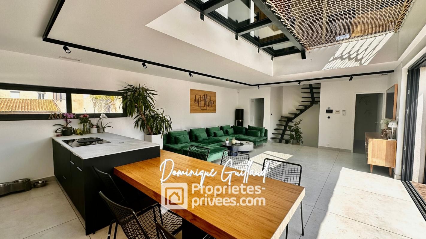 NIMES A vendre- Villa contemporaine à Nîmes-Jean Jaures 4
