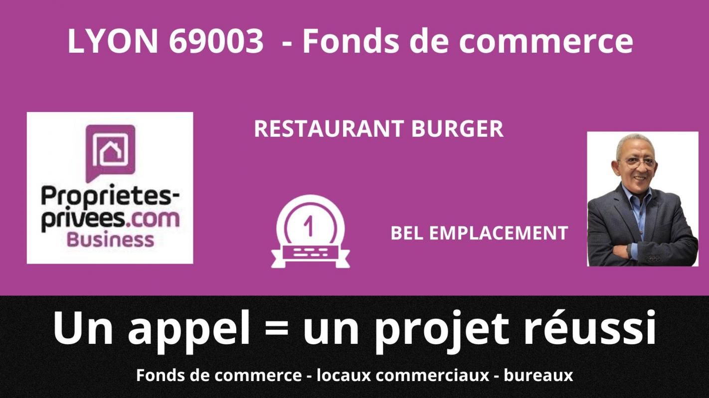 LYON-3E-ARRONDISSEMENT 69003 LYON - RESTAURANT 40 COUVERTS, TERRASSE 3
