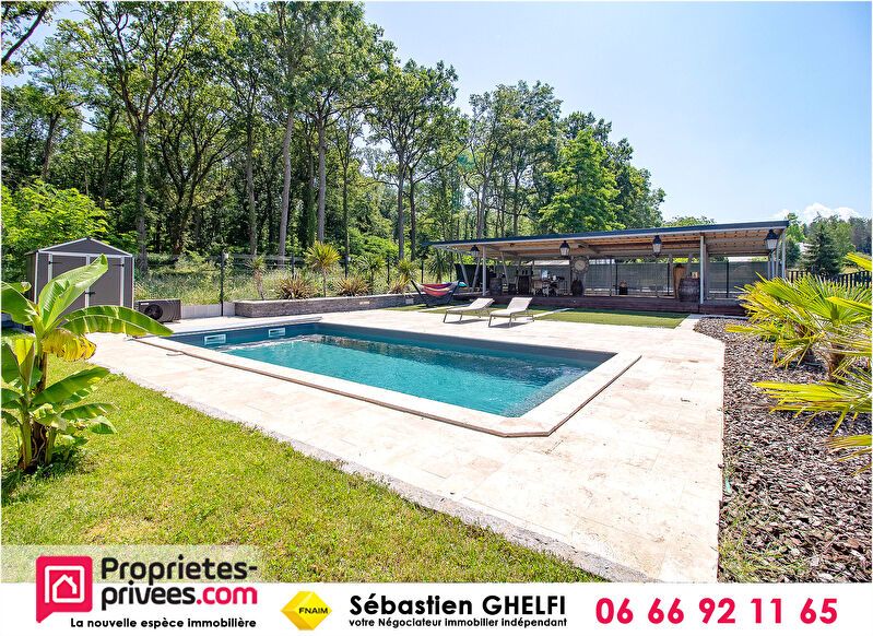 CELLETTES à la porte de BLOIS belle maison contemporaine avec piscine 3