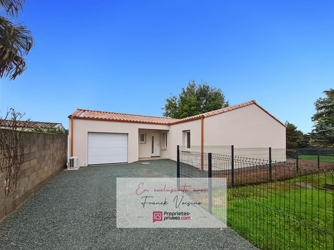 Maison A VENDRE en EXCLUSIVITE - Les Herbiers - Plain-pied PMR neuf de 3 Chambres -88 m2 env sur parcelle de 340 M2 env