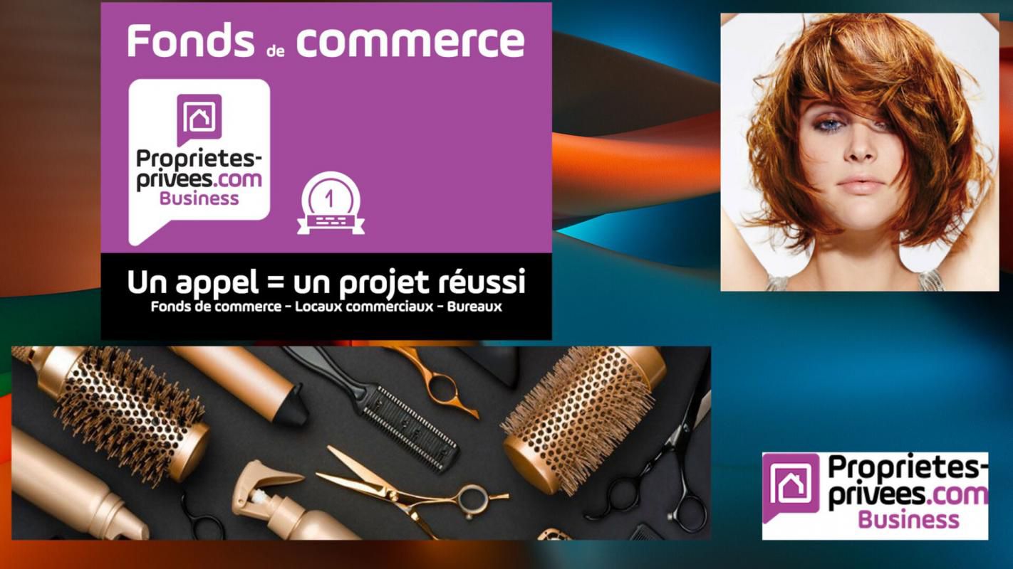 75010 PARIS - SALON DE COIFFURE 68 M² - BON EMPLACEMENT