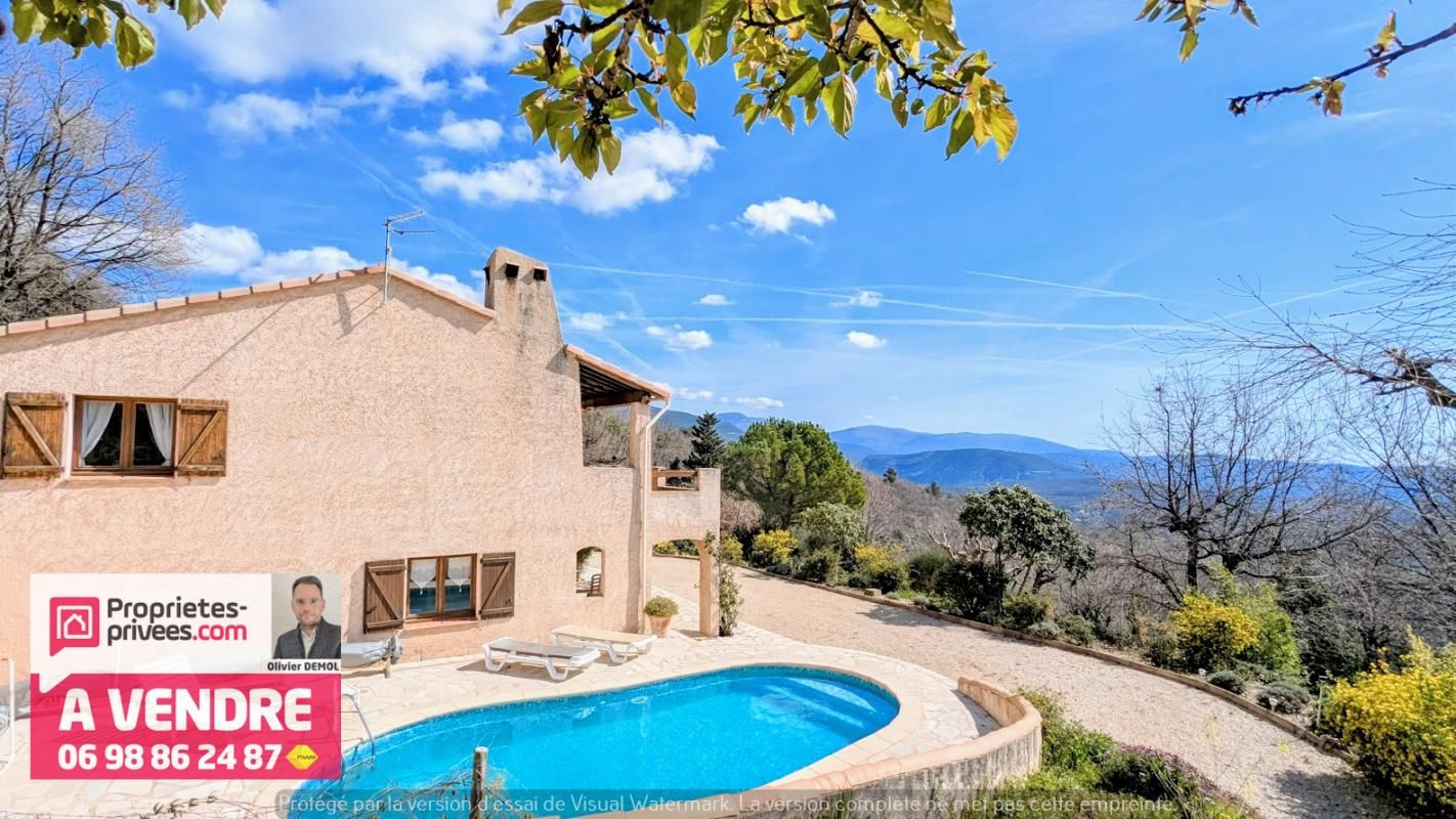 MONTAUROUX VILLA AVEC PISCINE ET VUE PANORAMIQUE 2