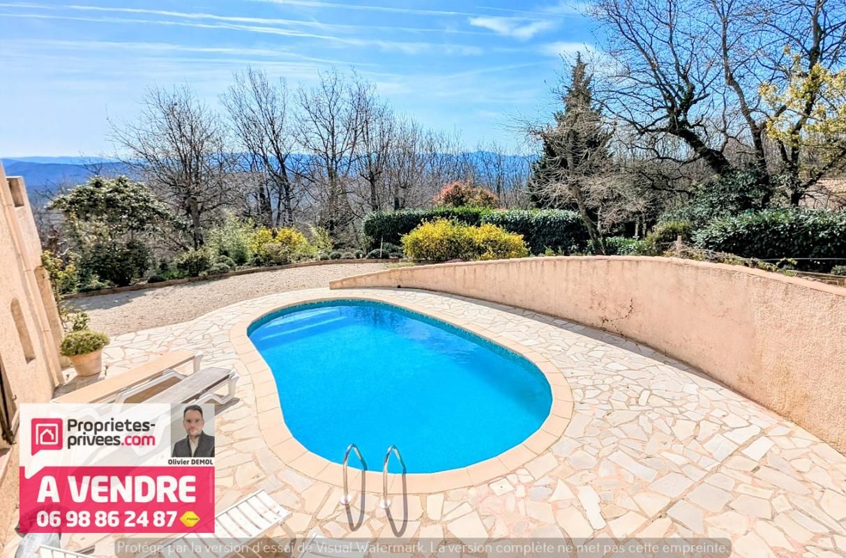MONTAUROUX VILLA AVEC PISCINE ET VUE PANORAMIQUE 4