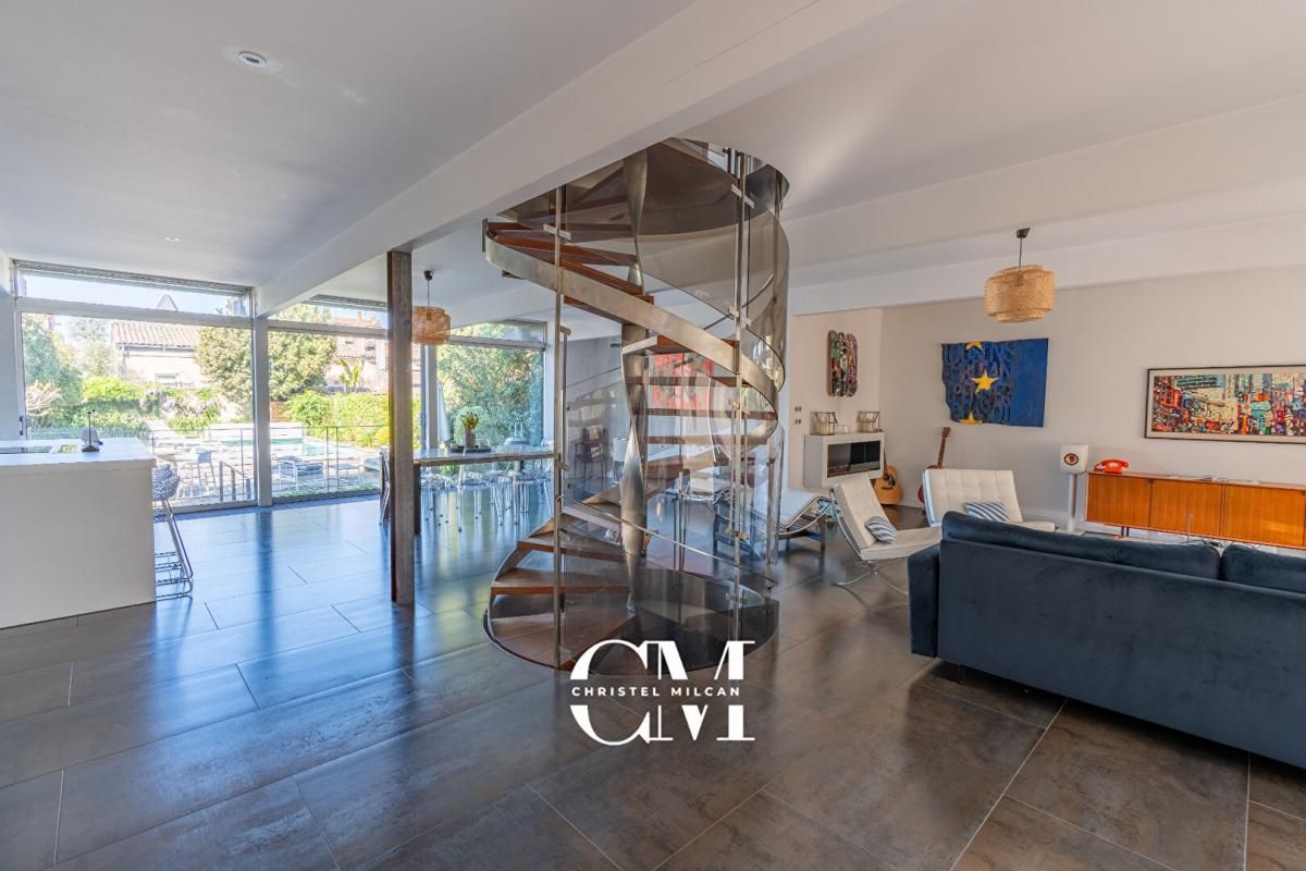Bordeaux - Caudéran - Parc Bordelais - Grand Lebrun - Maison de 290 m² - piscine - Garage double