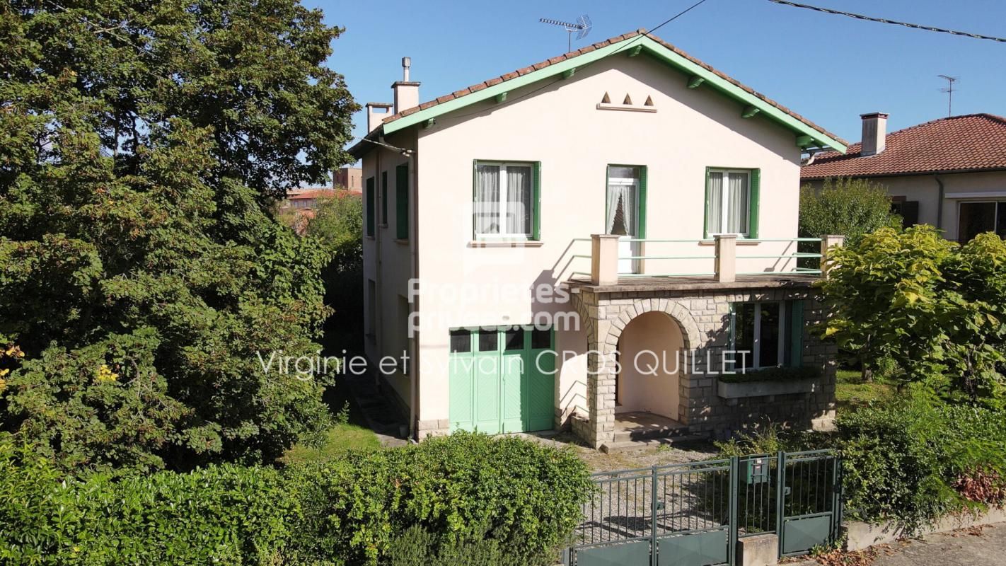 Maison centre ville Fronton T5 109 m2 + garage