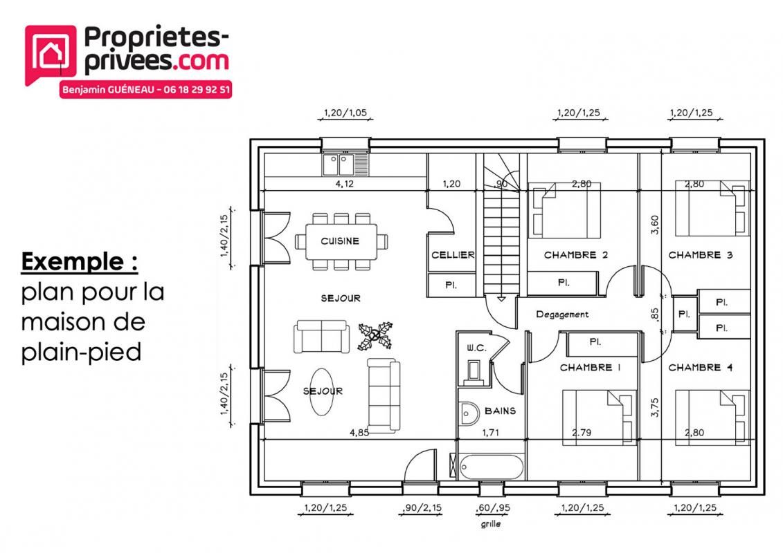 VALLIERES Terrain constructible hors lotissement - 670 m2 3