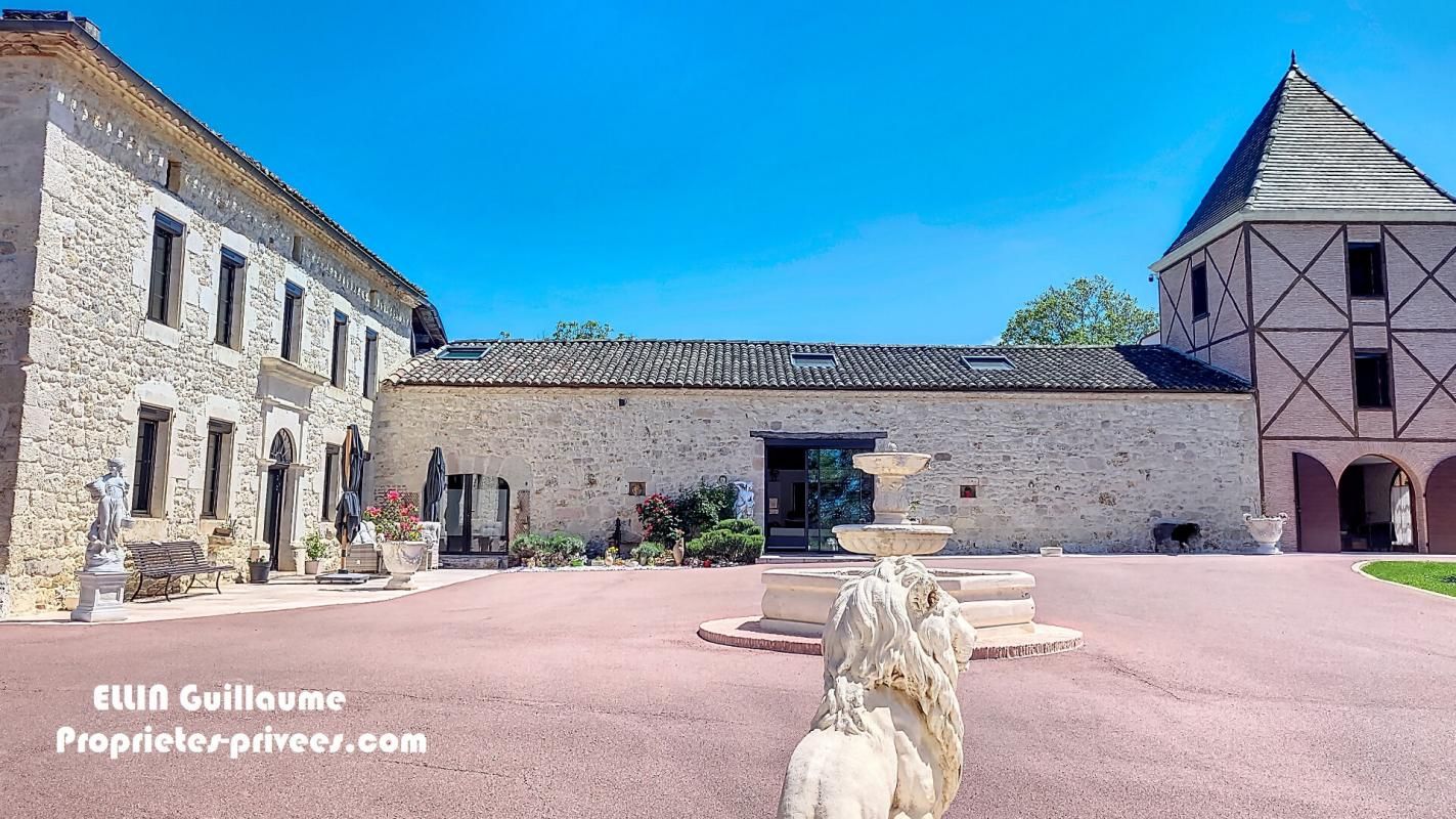 CAHUZAC-SUR-VERE Manoir 19 siècle 3