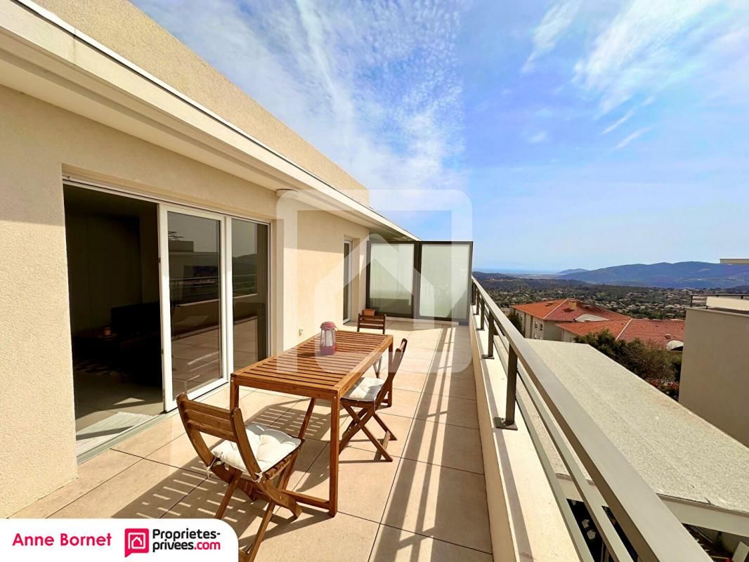 GRASSE Appartement 4 pièces toit terrasse vue mer, piscine et parking sous-sol 3