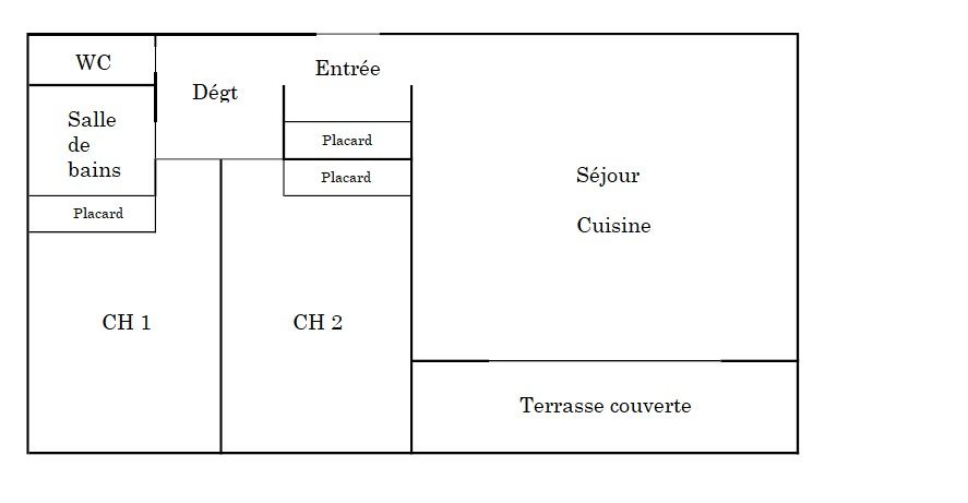 Bas Floirac -Beau 3 pièces avec terrasse, cellier et garage