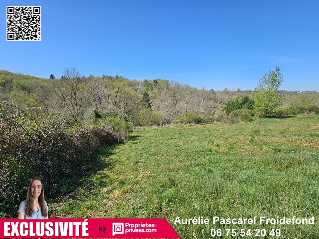 NOAILLES 10 min BRIVE -  Terrain CONSTRUCTIBLE  au CALME avec VUE - 3000 m2 - 34 990 3