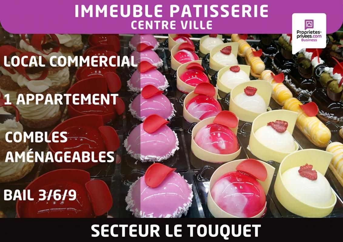 LE TOUQUET-PARIS-PLAGE Le Touquet, Immeuble commercial 10 pièces 306 m2 2