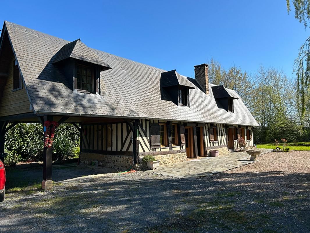 LA NOE-POULAIN 27560 Maison Normande dans bel environnement 189 400 Euros 2