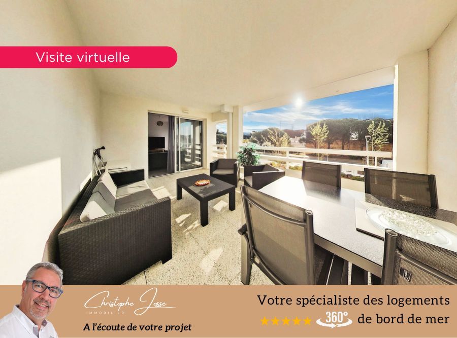 PORT LEUCATE T2 de 45 m2 avec grande terrasse et parking 3