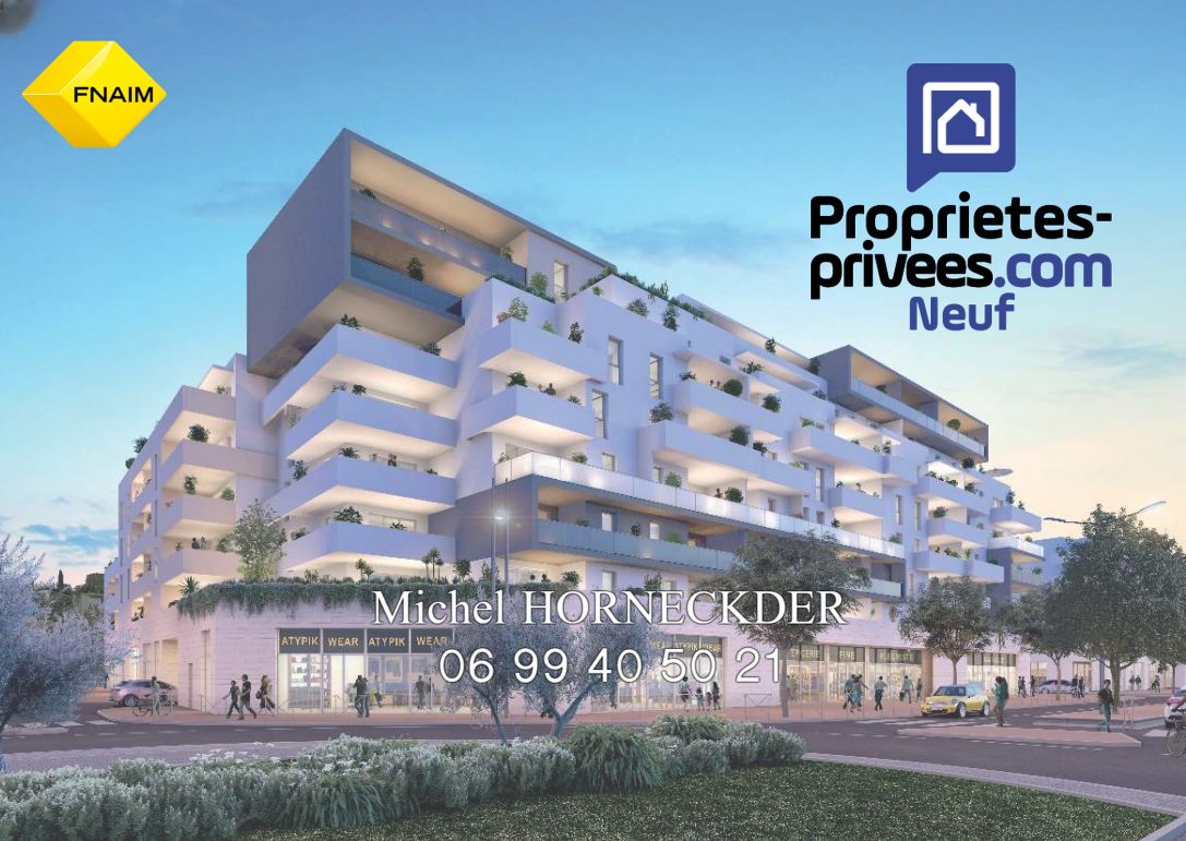 T3 récent de 64 m² dernier étage avec grande terrasse exposée sud