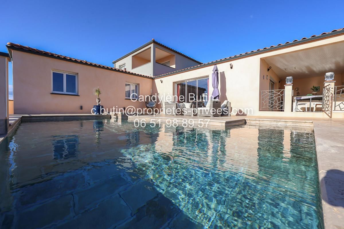 Villa Cessenon Sur Orb 7 pièce(s) 181 m2 garage et piscine