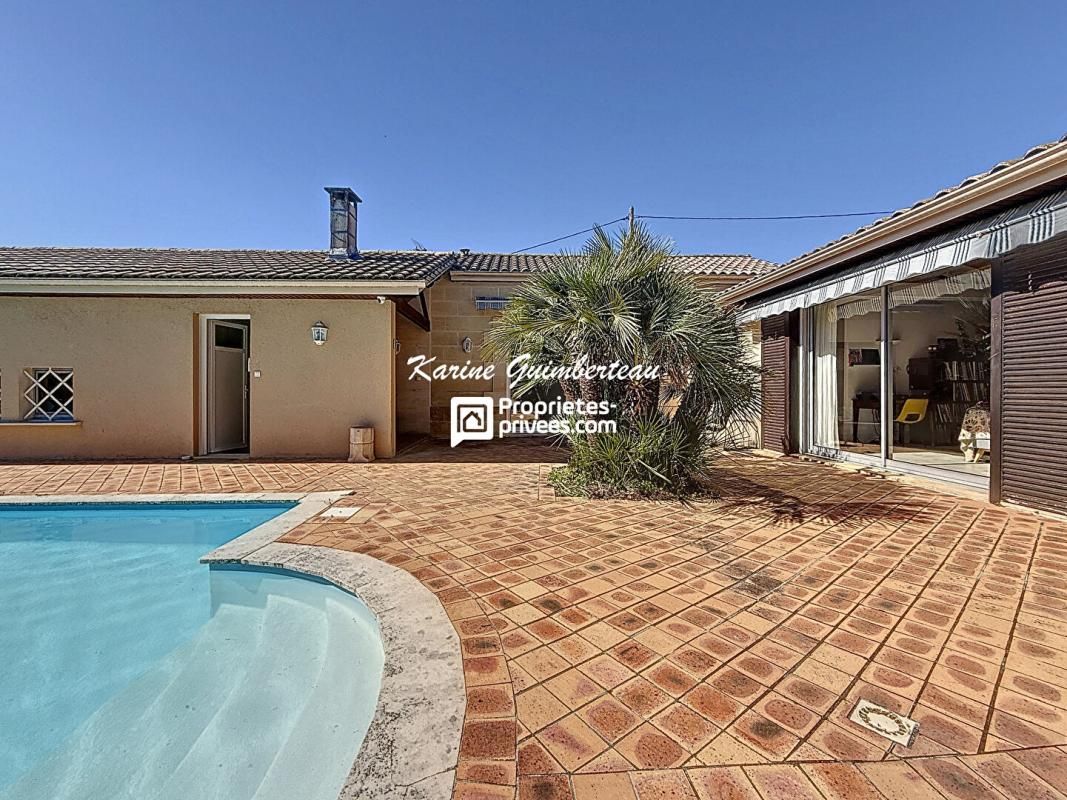 LIBOURNE Villa Libourne + piscine + gîte + grand jardin 3