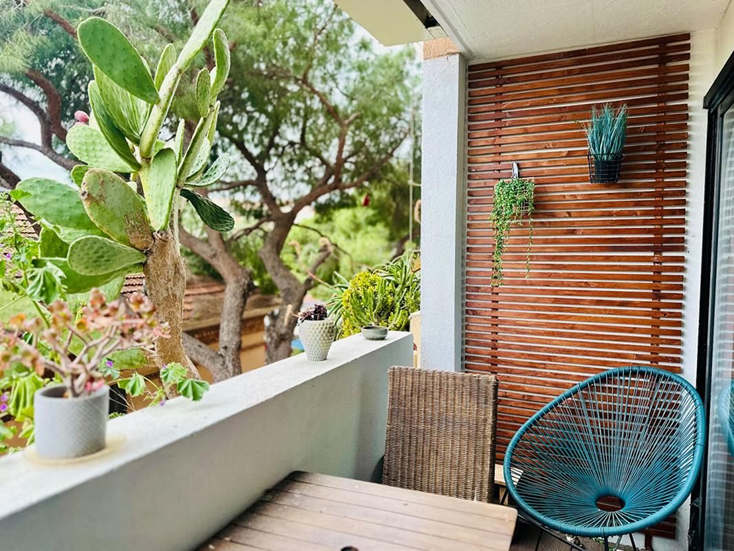 Appartement rénové Cannes la Bocca 2p 30 m2 avec terrasse