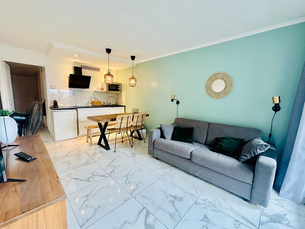 CANNES Appartement rénové Cannes la Bocca 2p 30 m2 avec terrasse 4