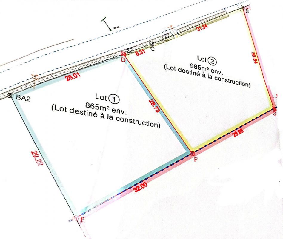 MECRINGES Terrain constructible à Mescringes 3