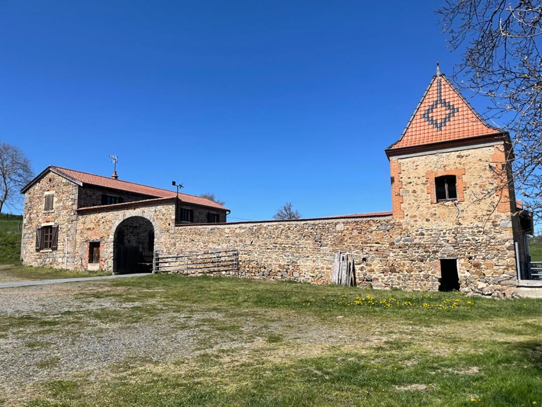 NEULISE Bâtisse en pierre avec sa maison et ses dépendances sur 2.68 ha 1