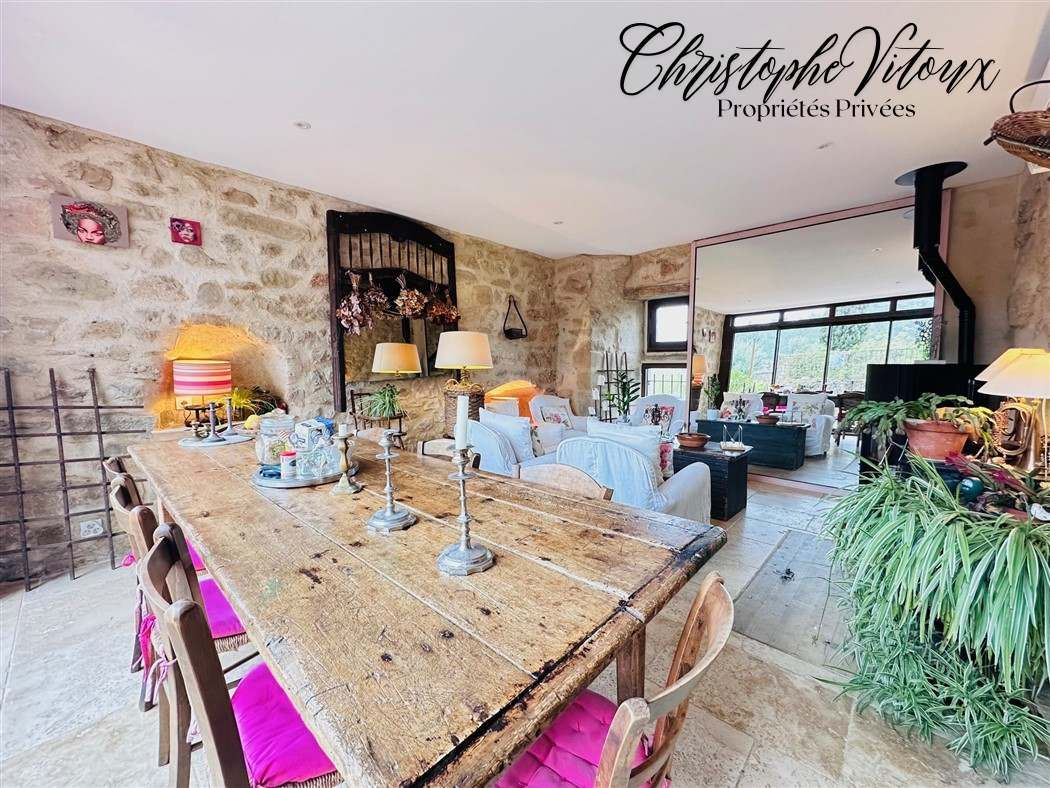 LAGRASSE MAISON de 142 m2 au coeur d'un château 2