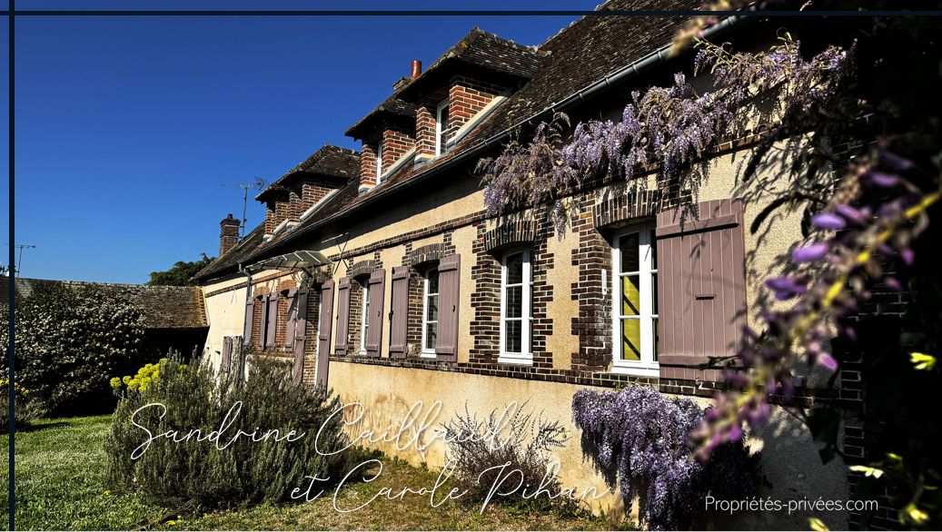 HOUDAN 14 MN HOUDAN - Maison ancienne - 4 chambres - bureau - potentiel - cave - terrain 500m² - 275000 euros HAI 2