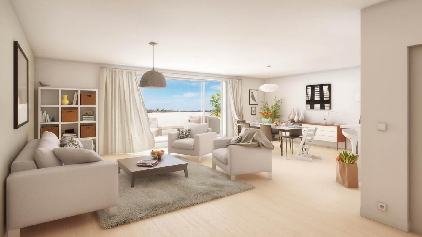 Saint-Raphaël, Haut de Boulouris, 2 pièces de 56 m2 avec terrasse de 17m2, parking privé et cave