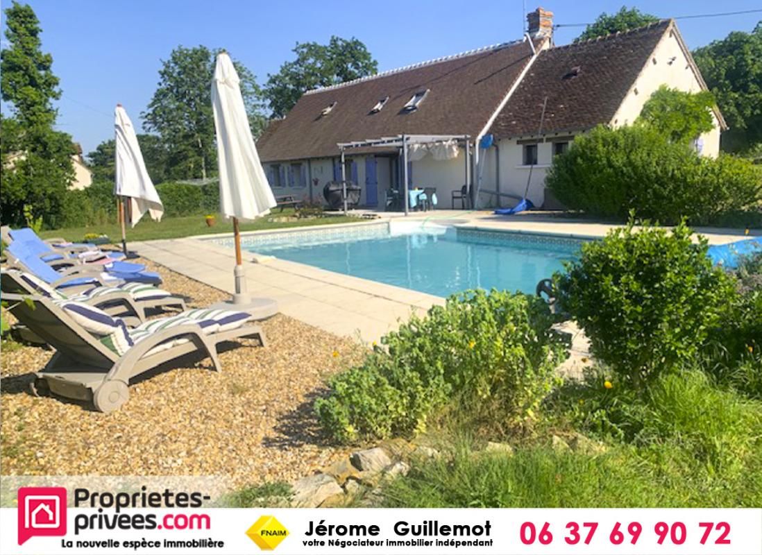 Longère Menetou Sur Nahon 8 pièce(s) 159.53 m2