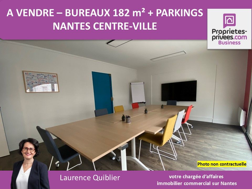 44000 NANTES - BUREAUX A VENDRE 182 m² - AVEC PARKING