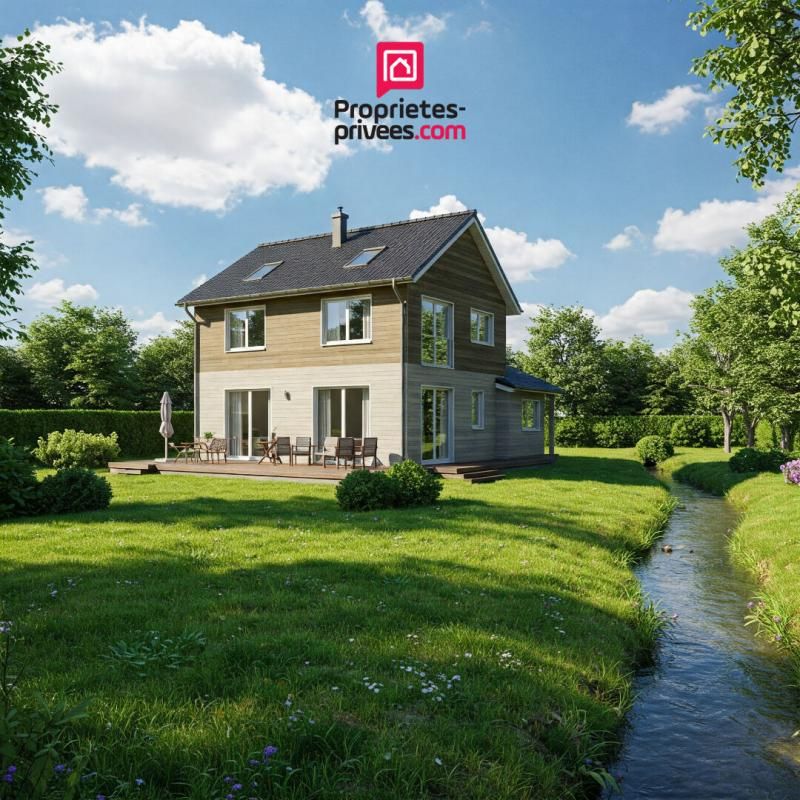 TERRAIN CONSTRUCTIBLE 852 M² AVEC RUISSEAU EN BORDURE