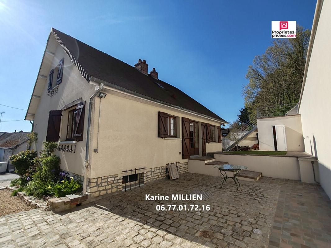 CHERISY CHERISY 28500 Maison individuelle sur sous-sol total - 1 étage - 4 chambres - Cave voutée - Terrain - 280 000  HAI 2