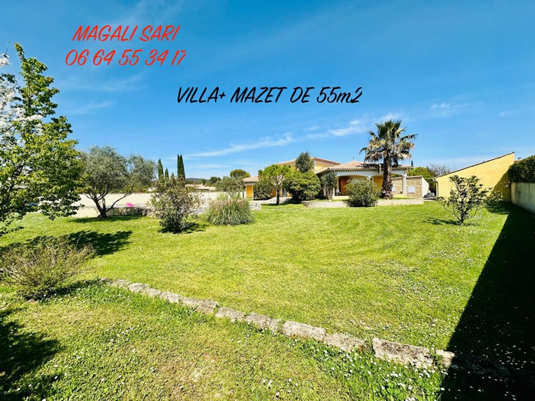 Villa Bagard 7 pièce(s) 190 m2 + Mazet 55m2