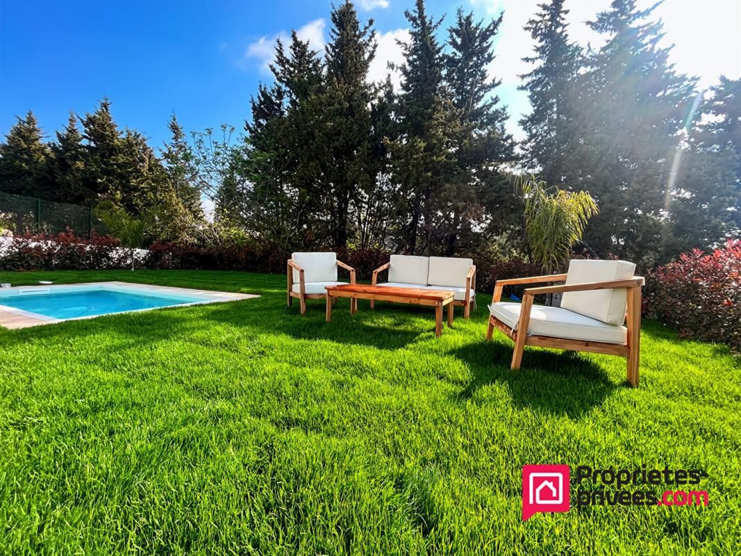 MOUGINS Mougins / Cabrières : Appartement T4 avec jardin privatif + bassin 2