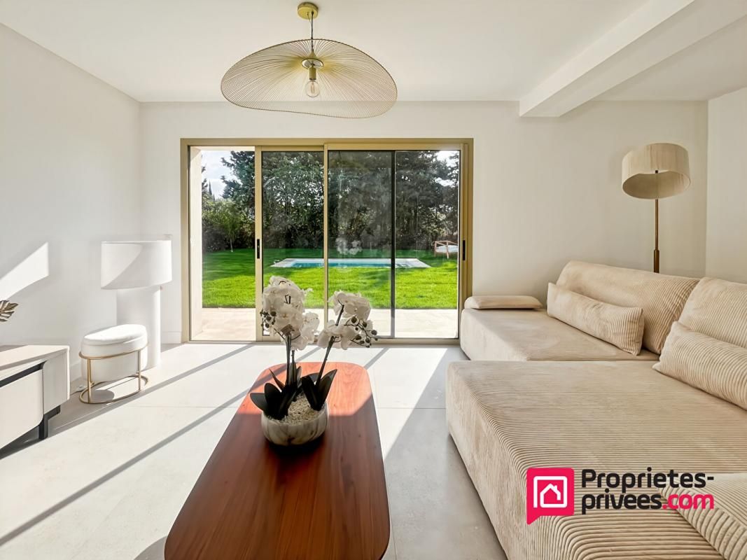 MOUGINS Mougins / Cabrières : Appartement T4 avec jardin privatif + bassin 4