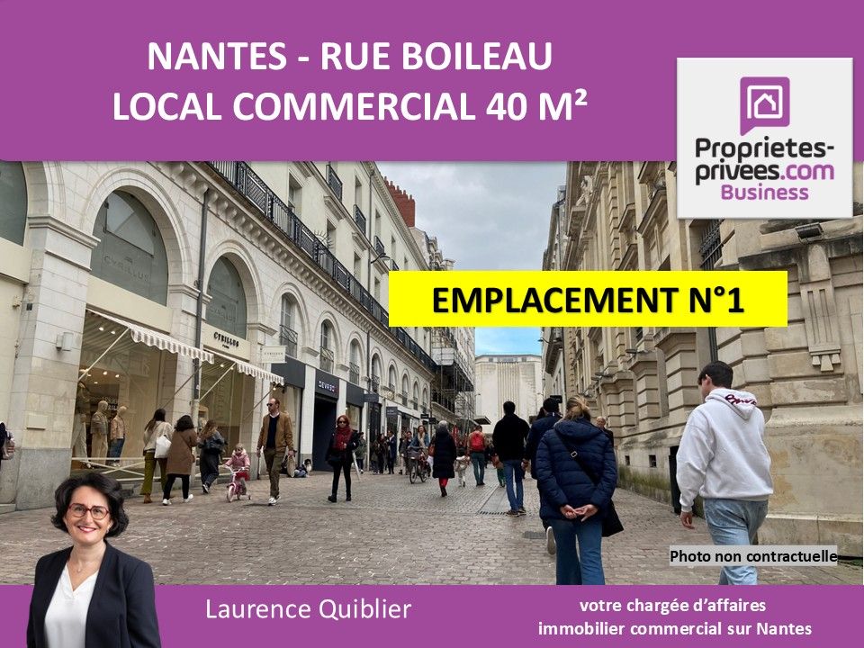 NANTES 44000 NANTES - BAIL A CEDER, RUE BOILEAU 40 M² 1