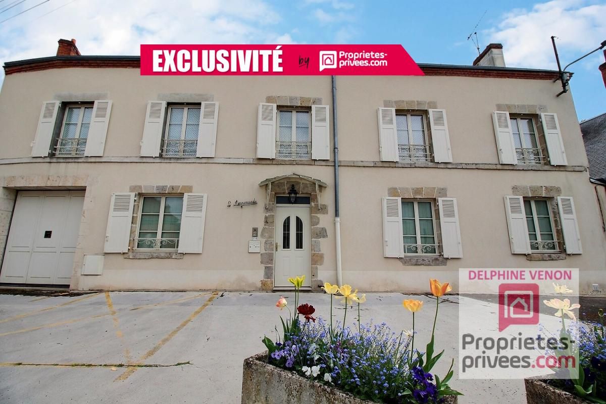 Exclusivité - Maison prestige avec beaucoup de cachet à 2 pas des commerces, du parc et de la Loire à Chateauneuf Sur Loire
