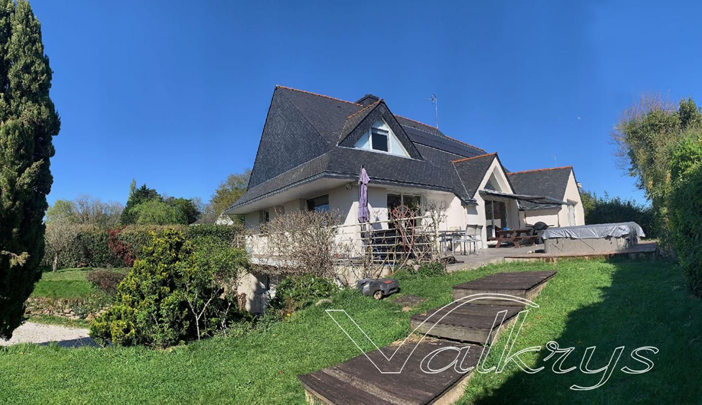 Contemporaine vie plain-pied, 160 m2 6P 4CH, proximité Vannes