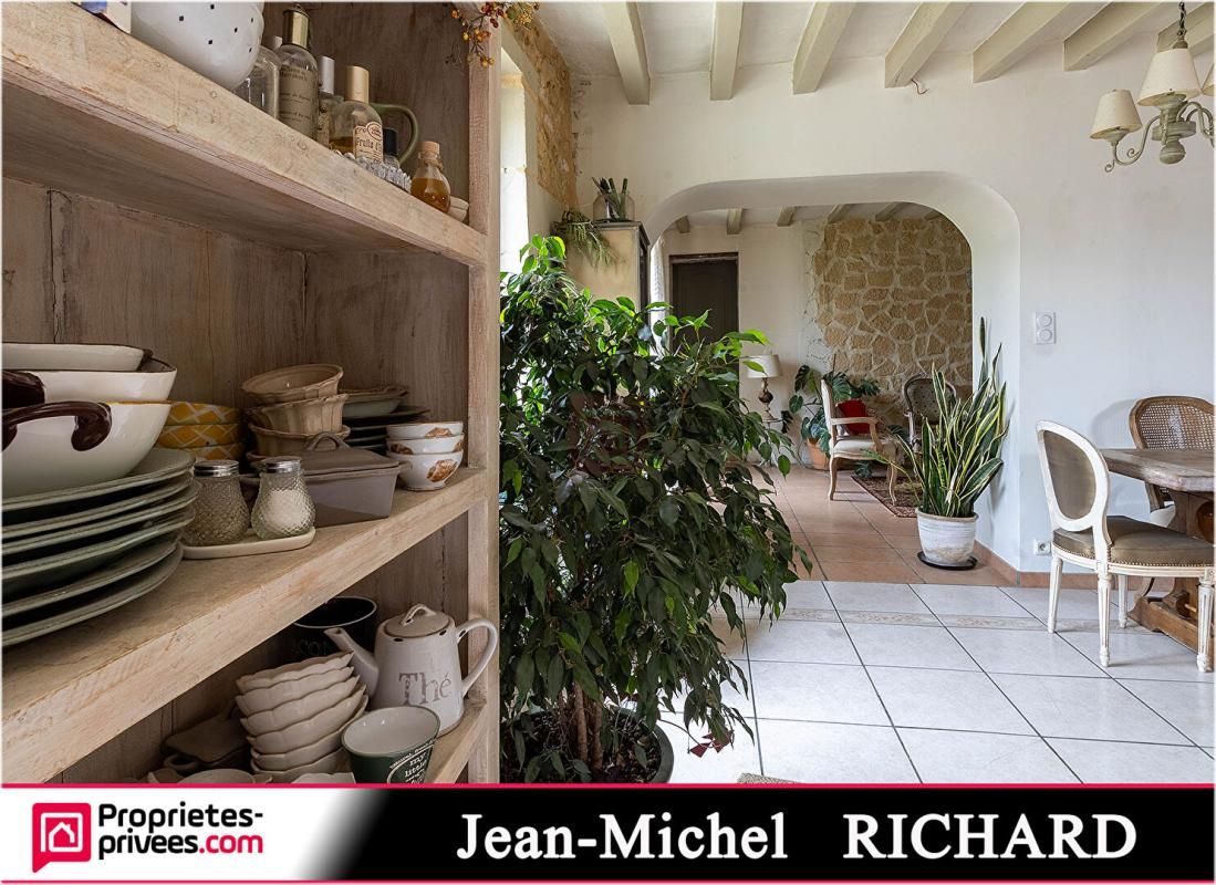 MEUSNES Longère maison gîte 6 pièces 240 m2 3