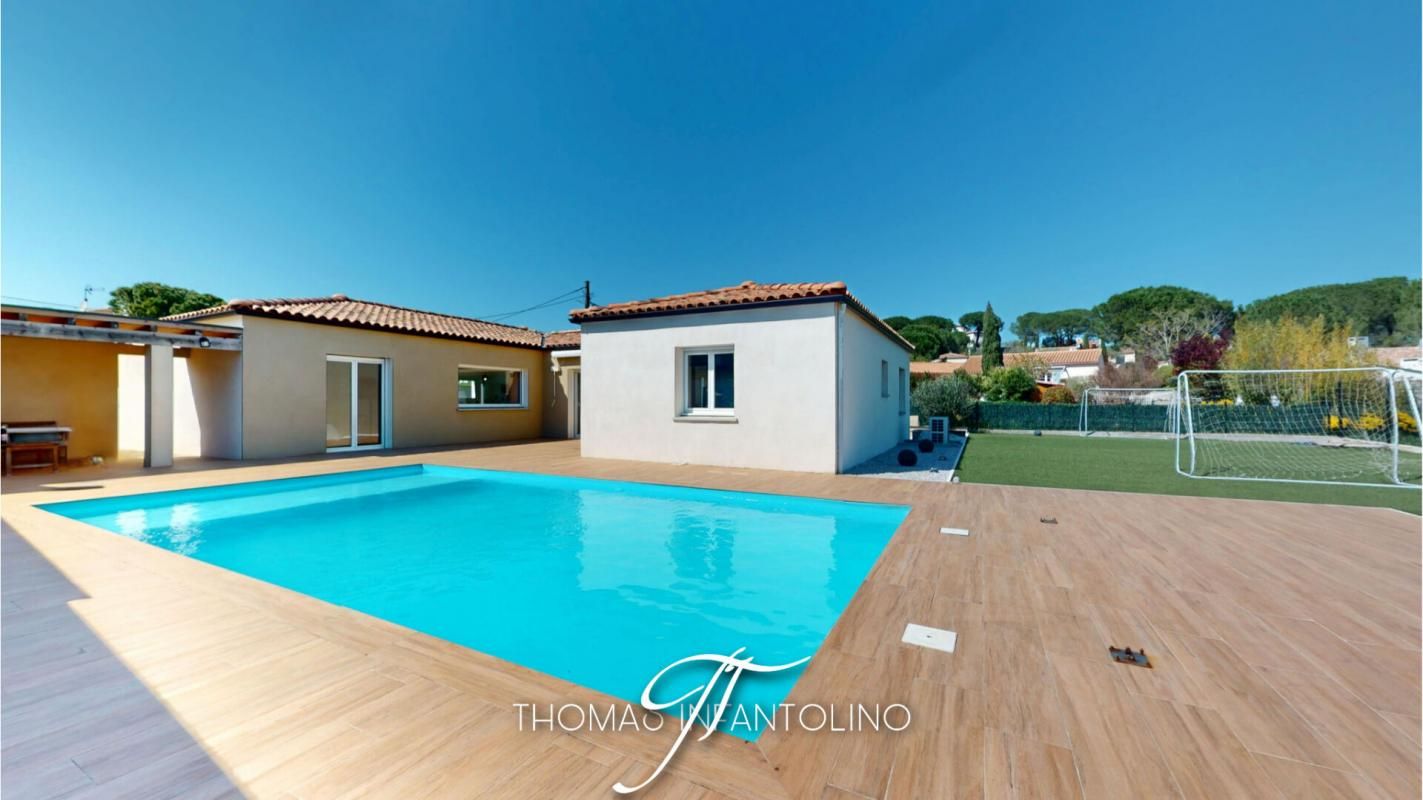 EN EXCLUSIVITE - PLAIN PIED + DEPENDANCE - PISCINE - CARPORT - CLIMATISATION GAINABLE