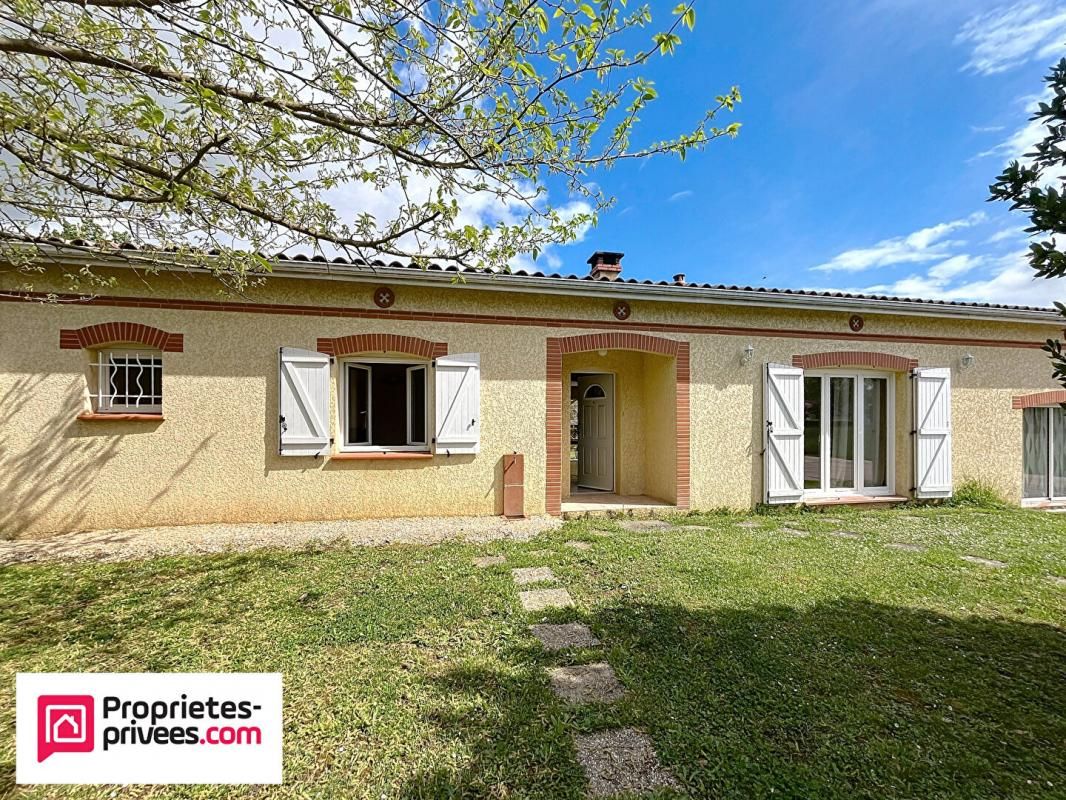 Rabastens - Maison plain pied 4 chambres - 140 m2
