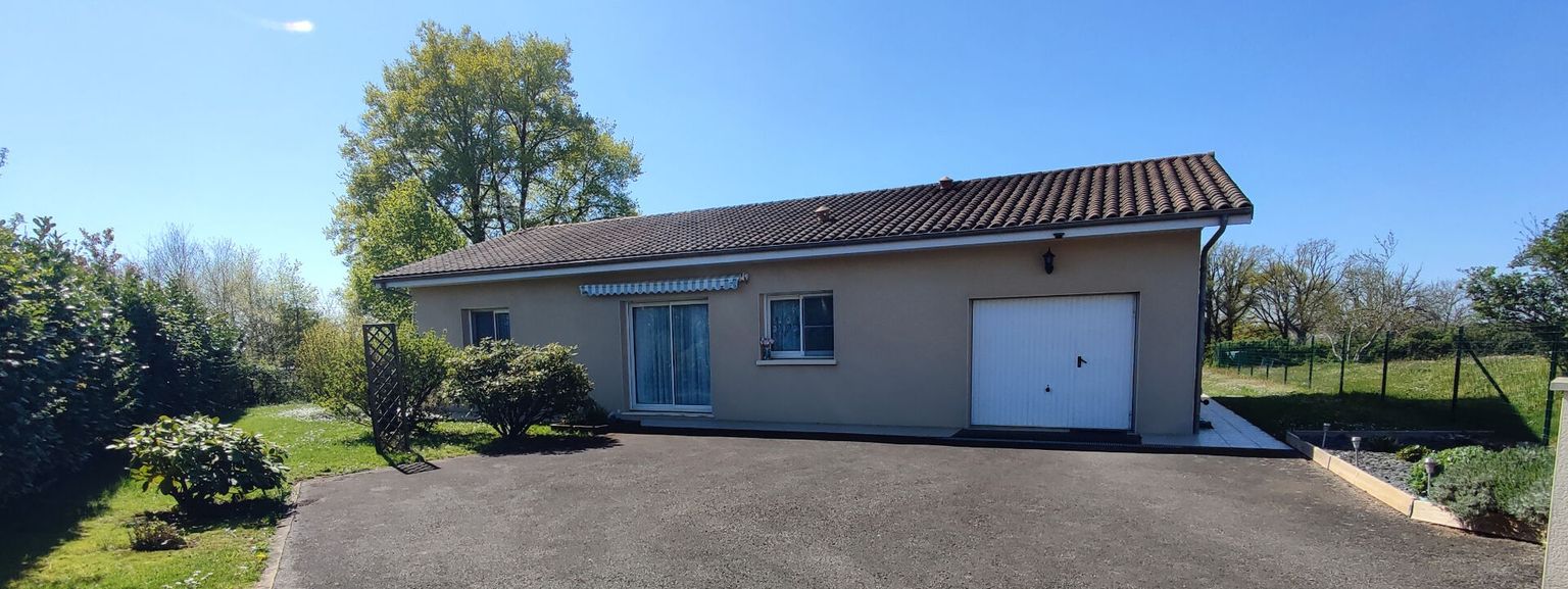 Pavillon plain-pied jardin garage