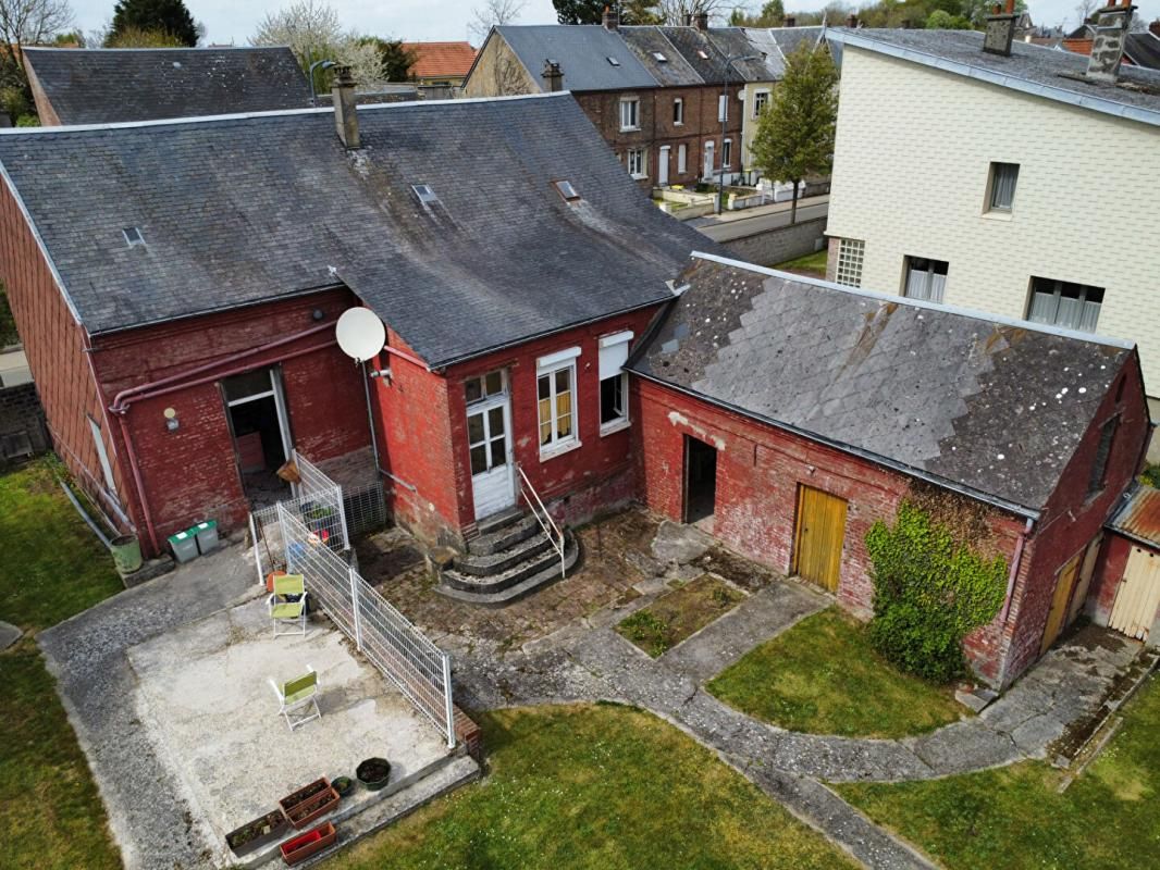 Maison Friville Escarbotin 160 m2 3 Chambres avec belle parcelle