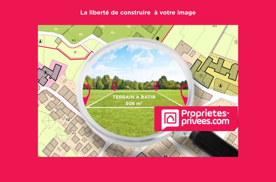 BAUD TERRAIN A BATIR 506 M² 1