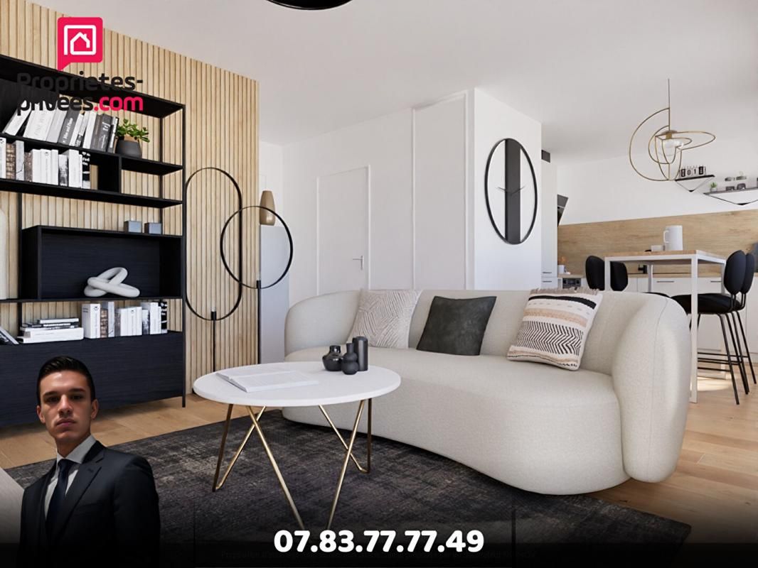 Appartement Melun 2 pièce(s) 41.37 m2