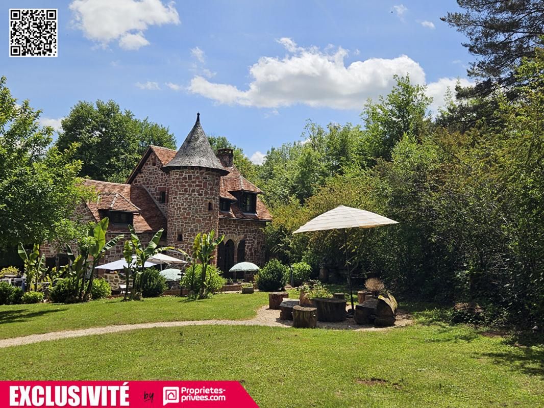 Collonges La Rouge : Moulin historique de 1690 avec gîte indépendant - Rentabilité & charme en Corrèze ! EXCLUSIVITE