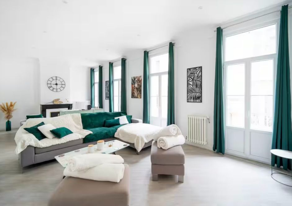 Appartement haussmannien100m², 3 chambres, place de parking