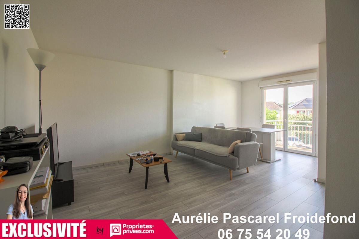 BRIVE-LA-GAILLARDE BRIVE Secteur Le Pilou - Apt T3 de 61,81 m² avec grand balcon - 1er ÉTAGE - EN TRES BON ÉTAT GÉNÉRAL - PLACE DE PARKING ET LOCAL VELO / MOTO 3